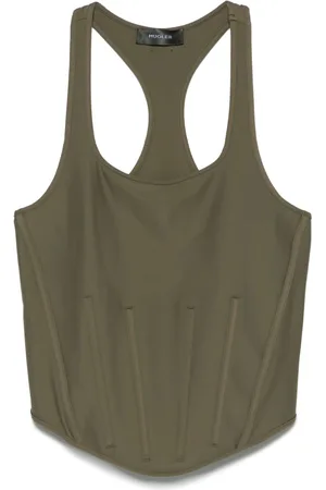 MUGLER Top mit Corsage