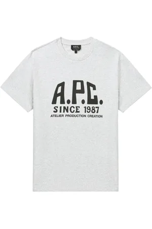 A.P.C. T-Shirt mit Logo-Print