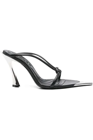 MUGLER Mules aus Nappaleder 105mm