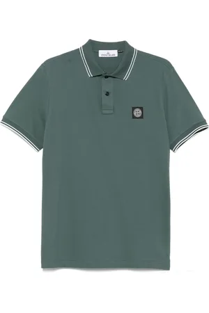 Stone Island Poloshirt aus Piqué
