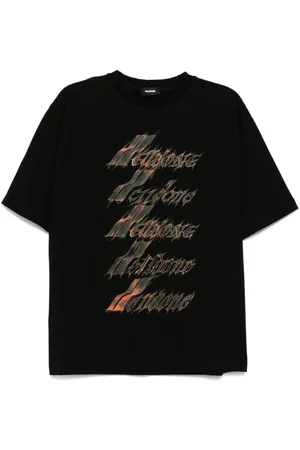 We11 Done T-Shirt mit Logo-Print