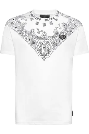 Philipp Plein T-Shirt mit Bandana-Print