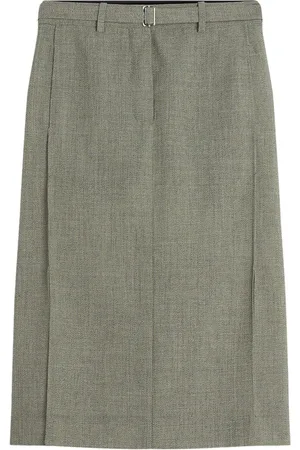Lanvin Midirock mit Gürtel