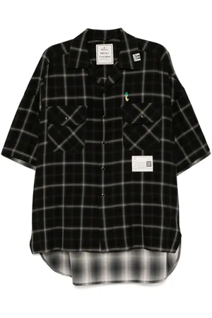 Maison Mihara Yasuhiro Hemd im Layering-Look