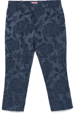 Kenzo Hose mit Pfingstrosen
