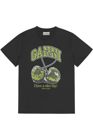 Ganni T-Shirt mit Print