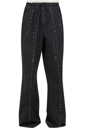Maison Margiela Jogginghose mit Logo aus vier Nähten
