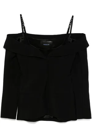 MUGLER Schulterfreie Jacke