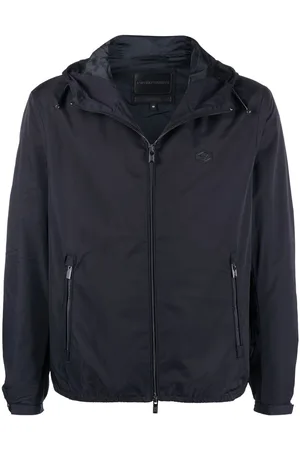 Emporio Armani Wasserabweisende Kapuzenjacke