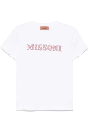 Missoni T-Shirt mit Kristall-Logo