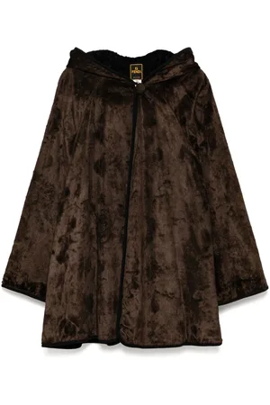 Fendi 1990 Kapuzenmantel