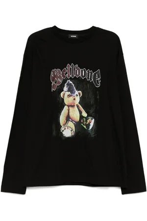 We11 Done T-Shirt mit grafischem Print