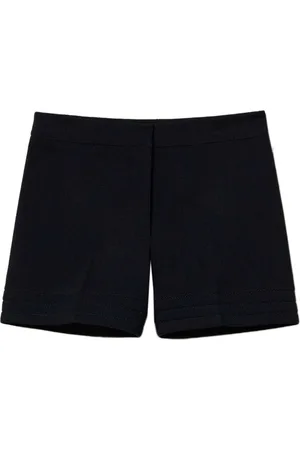 Twin-Set Gerade Shorts mit Stickerei