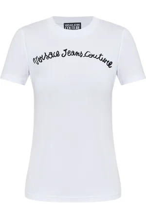 VERSACE T-Shirt mit Logo-Verzierung