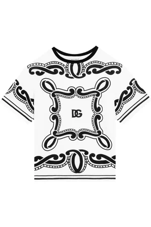 Dolce & Gabbana T-Shirt mit Bandana-Print