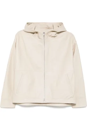 YVES SALOMON Klassische Kapuzenjacke