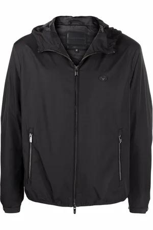 Emporio Armani Wasserabweisende Kapuzenjacke