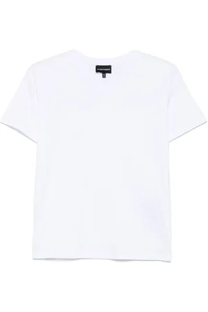 Emporio Armani T-Shirt mit Logo-Applikation