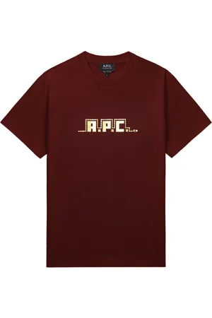 A.P.C. T-Shirt mit Schlangen
