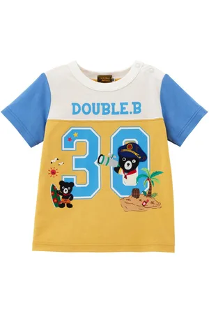 Miki House T-Shirt mit Teddy-Motiv
