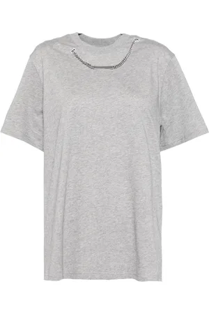 Stella McCartney T-Shirt mit Kettendetail