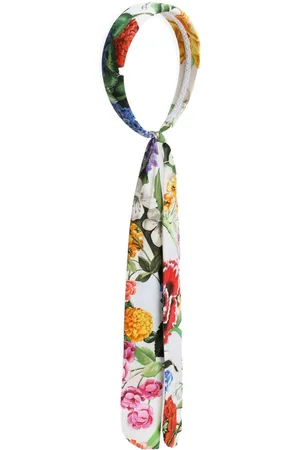Dolce & Gabbana Stirnband mit Blumen-Print