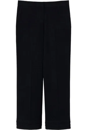 Twin-Set Bestickte Straight-Leg-Hose