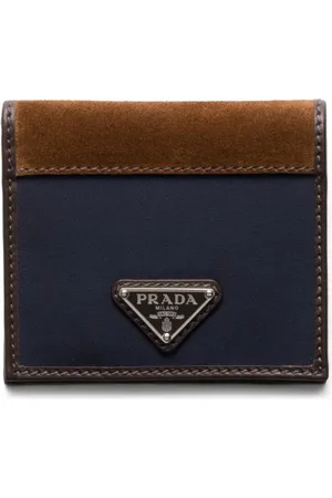 Prada Portemonnaie mit Triangel-Logo