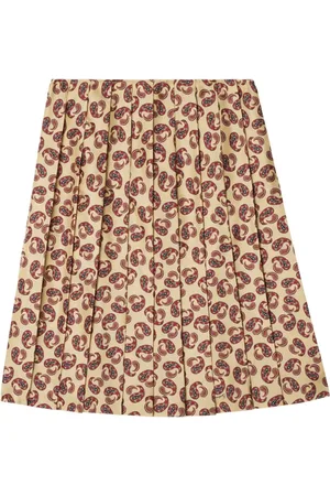 Burberry Midirock mit Paisley-Print