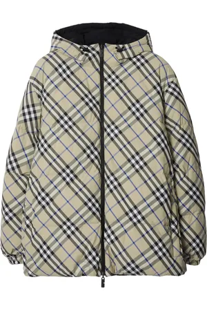 Burberry Wendbare Daunenjacke mit Karo
