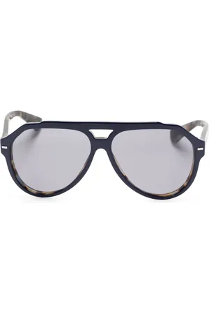 Dolce & Gabbana Sonnenbrille mit Logo-Gravur