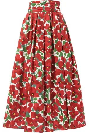 Carolina Herrera Cummerbund Midirock