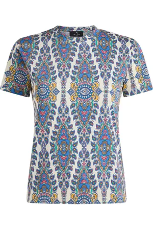 Etro T-Shirt mit Paisley-Print