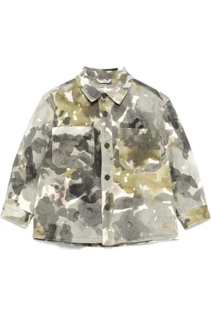 Il gufo Jacke mit Camouflage-Print