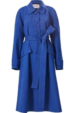 Carolina Herrera Mantel mit Gürtel