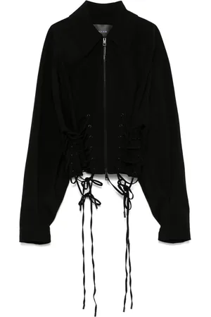 MUGLER Jacke mit Schnürung
