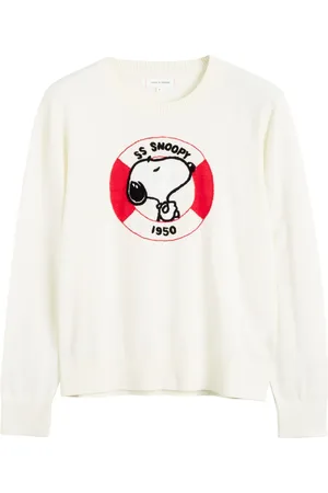 Chinti & Parker X Peanuts Oberteil mit Snoopy-Stickerei