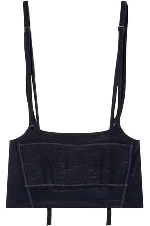 Studio Tomboy Cropped-Top im Layering-Look