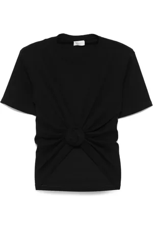 MAGDA BUTRYM T-Shirt mit Knotendetail