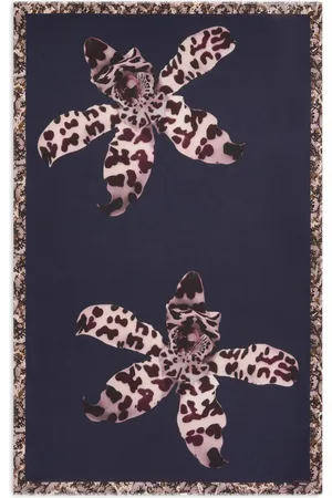 DRIES VAN NOTEN Pareo mit Blumen-Print