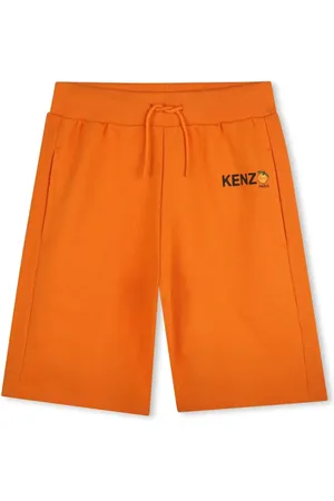 Kenzo Bermudas mit Orangen-Print