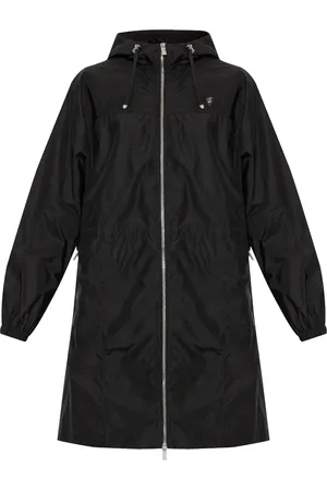 Burberry Mantel mit Logo-Schild