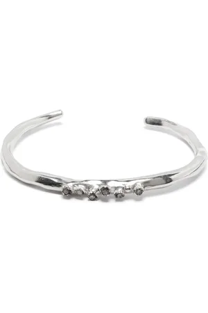 ROSA MARIA Sterlingsilber-Armspange mit Diamant