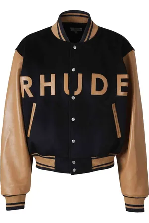Rhude Bomberjacke mit Logo-Applikation