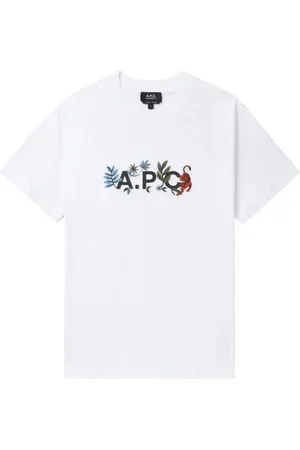A.P.C. T-Shirt mit Logo-Print