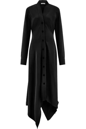 Salvatore Ferragamo Kleid mit asymmetrischem Saum