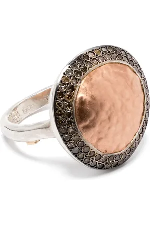 ROSA MARIA 12kt Rotgold-Cocktailring mit Diamant