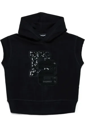 Dsquared2 Hoodie mit Logo-Applikation