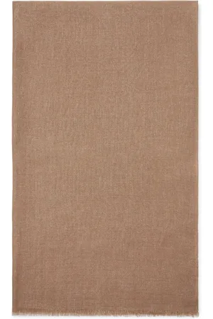 Brunello Cucinelli Schal mit ausgefransten Kanten