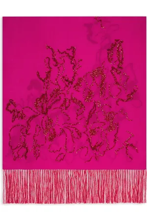 DRIES VAN NOTEN Bestickter Schal
